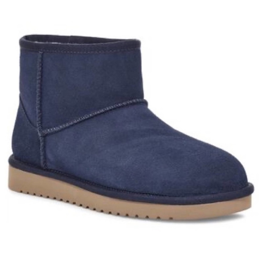 Koolaburra By UGG Koola Mini II Suede Ankle Boots in Insignia Blue Women's Sz 11